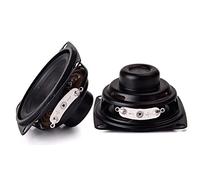 CYPHE 2 pcs 2 Pouces Haut de Gamme Portable Haut-Parleur 4 Ohm 5W Music Radio Haut-Parleur 16 Core DIY Haut-parleurs Bluetooth Théâtre Home Enceinte bibliothèque