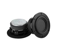 CYPHE 2 pcs 4 Pouces Haut-Parleur Audio Complet à la Gamme 4 ohm 30w diaphragme Abdos Haut-Parleur DIY Haut-Parleur Compatible Bluetooth Théâtre Home Théâtre Enceinte bibliothèque