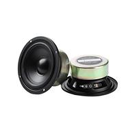 CYPHE 2 pcs 4 Pouces Haut-woofer Haut-Haut-Haut-Haut-Parleur 8 ohm 30w Haute Puissance Haut-t-à-Coup Long DIY Home Théâtre HiFi Music Haut-Parleur Enceinte bibliothèque