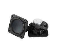 CYPHE 2pcs 2.25 Haut-Parleur Audio de Pouce 4 ohm 20W Gamme complète Double Course magnétique Longue Course HiFi stéréo néodyme Haut-Parleur Compatible for Ampère Enceinte bibliothèque