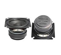 CYPHE 2pcs 2,5 Pouces Haut-Parleur Complet 4 ohm 1 5W HiFi Haut-parleurs de Musique Bluetooth Haumble de Haut-Parleur Portable DIY Théâtre Home Audio Enceinte bibliothèque