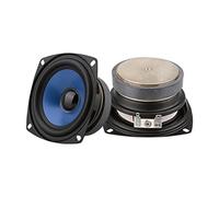 CYPHE 2pcs 3,5 Pouces Gamme complète Haut-parleurs Audio Portable Sound Music Haut-Parleur 4 Ohm 20 W Haut-Parleur de Haut-Parole DIY Cinéma Maison Enceinte bibliothèque