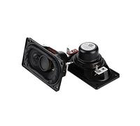 CYPHE 2PCS Mid-Woofer Audio Haut-parleurs Pilote 80x44mm 8 Ohm 15w Passionné d'enthousiasme de Course Longue Basse Maison Compatible for Thater Haut-Parleur Compatible for Jbl Enceinte bibliothèque