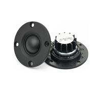 CYPHE 2pcs Tweeter 1Inch 6 ohm 30W Dome Silk Film Tweeter HiFi Haut-Parleur Treble Haut-Parleur Audio Haut-Parleur for dissipateur Thermique Enceinte bibliothèque