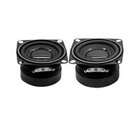 CYPHE Haut-parleurs Audio Portables 2 pcs de 2 Pouces 4 Haut-Parleur de woofer Mini Ohm 5W DIY Haut-Parleur de Musique multimédia for Le cinéma de la Maison Enceinte bibliothèque