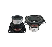 CYPHE Haut-parleurs Portables de 2 pcs Mini Audio 8 Haut-Parleur multimédia à Gamme complète de 8 ohm 10W DIY for système de Son de cinéma à Domicile Enceinte bibliothèque (Color : 4 Ohm Speaker)