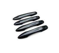 CYPMDW Poignée Porte Extérieure Capuchon Protection pour Poignée Porte Voiture Accessoire pour Toyota pour Camry 9e Neuvième 2024 (Carbon Fiber Stripes)