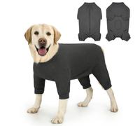 Cyponpy Body Chien Fermeture Eclair Combinaison Manche Longue Chien Post Operatoire Femelle après Stérilisation Male Castration Body de Protection Chiennes Collerette Chiens t Shirt Post Operatoire