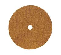 cypreason 10 Tapis en Fibre Coco - Anneaux paillis en Fibre Coco - Protection des Arbres - Tapis désherbage Naturel pour Plantes en Pot, pelouse Jardin