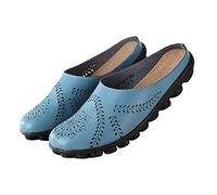 cypreason Pantoufles creuses décontractées - Maison Chaussons Eté | Pantoufles creuses Mules confortables pour femmes, sandales plates pour mocassins à enfiler pour femmes