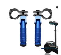 cypreason Repose-Moto,1 Paire Repose-Pieds arrière universels pour Moto - Pédales Cadre Moto, Repose-Pieds pliants pour vélos, Scooters, Motos