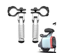 cypreason Repose-Moto | Repose-pédales Moto universels en métal - Pédales Cadre Moto, Repose-Pieds pliants pour vélos, Scooters, Motos