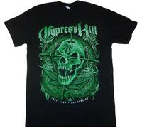 Cypress Hill EST 1988 T Shirt New Official Control Industry Merchandise T Shirt 100% Cotton Manches Courtes(3X-Large)