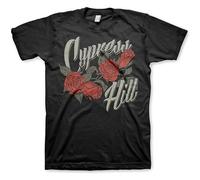 Cypress Hill Flower Men T-Shirt Unisex Tee Black L
