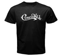 Cypress Hill Logo Rap Hip Hop Group Mens Black T-Shirt BlackXL