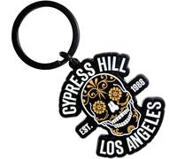 Cypress Hill - "Los Angeles 1988" Porte-clés en émail RO12130 (taille unique) (Blanc/Jaune/Noir)