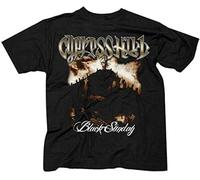 Cypress Hill Sunday Album Cover T-Shirt Black Graphic Mens Tee Shirt Manches Courtes(Medium)