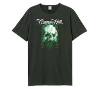 Cypress Hill - T-Shirt Glitched Skull - Adulte (M) (Charbon)