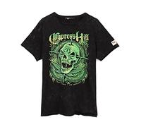 Cypress Hill T-Shirt Unisexe Skull Band Logo Musique en détresse Tee Tee Tee