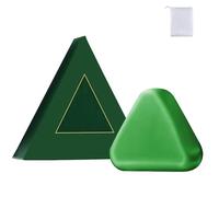 Cypress Leaf Haarseife, Nature Triangle festes Shampoo, natürlich und biologisch auf pflanzlicher Basis, beruhigt und stärkt das Haar (1pc)
