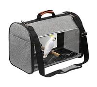 cypressen Sac à dos pour perroquet - Cage de transport respirante - Nid d'oiseau mobile - 30 x 25 x 43 cm