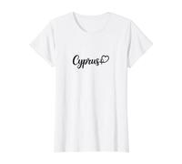 Cyprus battements de cœur Chypre T-Shirt Graphique avec Valeur
