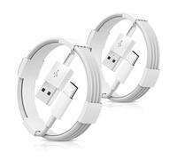 CYQAPC Lot de 2 câbles USB A vers USB C Carplay de 1,8 m pour iPhone 16e 16, iPhone 15 Pro Max, iPhone 16, 15, 15, 17, câble de chargement pour iPhone 15 Pro Plus, iPad 10e Pro Air 5/4 Mini 6e