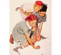 CYQFEZ 1000 Pièces Puzzle ,Fun Puzzle ,Normans Rockwells Posters Art Oil Painting ,Jeux Anti-Stress pour La Famille,Jouets De Défi pour Adultes Gifts,Yz162Wz