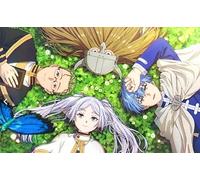 CYQFEZ Puzzle 1000 Pièces Anime Frieren : Beyond Journey'S End Poster Jeu D'Adresse en Bois Coloré pour Toute La Famille Adulte Pw144Xe