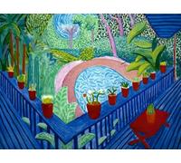 CYQFEZ Puzzle 1000 Pièces - Hockneys Art Oil Painting Posters Jigsaw - Colorful Ability Game for The Whole Family Adult Qz108Zp