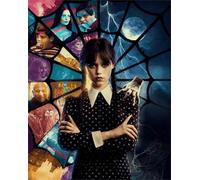 CYQFEZ Puzzle 1000 Pièces - Movie Wednesdays Posters - Colorful Ability Game for The Whole Family Adult Qz62Zp