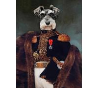 CYQFEZ Puzzle 1000 Pièces ,Picture Dog in Suit Animal Print Hanging Cute Funny Retro Pet ,Difficult Puzzle,Jouets De Défi Amusants en Famille,Yz233Wz