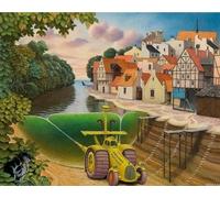 CYQFEZ Puzzle 1000 Pièces Yerkas Abstract Art Oil Painting Posters Jouets Jeu De Décompression pour Adultes Wz119Yp