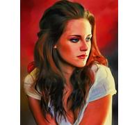 CYQFEZ Puzzles 1000 Pièces ，Irregular Puzzle ，Actress KStew Posters ，Jeux De Mémoire pour Adultes ，Jouets Éducatifs Familiaux ，Décoration Murale,Yz224Wz