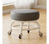 CYQQRDZSW Tabouret roulettes, a Pivotant à 360°, Petit de Travail pour Le Jardinage, Les Réparations au Garage, Nettoyage des Sols(Silver)