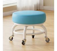 CYQQRDZSW Tabouret roulettes, a Pivotant à 360°, Petit de Travail pour Le Jardinage, Les Réparations au Garage, Nettoyage des Sols(Blue)