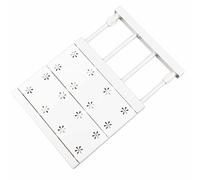 Cyrank Étagère de Tension de Placard, étagères de Placard Extensibles organisateurs de la Garde-Robe étagères séparatrice (Longueur 11.81-15.75in)