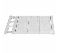 Cyrank Étagère de Tension de Placard, étagères de Placard Extensibles organisateurs de la Garde-Robe étagères séparatrice (Longueur 14.96-23.62in)