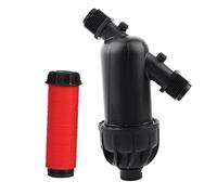 Cyrank Filtre d'irrigation Goutte à Goutte, Filtre à Disque de 120 Mailles et 130 microns, régulateur de Pression pour l'arrosage des Jardins et des pelouses