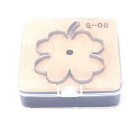 Cyrank Matrice de découpe du Cuir, Outil de poinçonnage en Forme de Feuille, Artisanat du Cuir, Moule de découpe pour l'artisanat du Cuir, Boucles d'oreilles, Fabrication de Bijoux(#8)