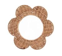 Cyrank Miroir Mural décoratif, miroirs Design en Forme de Fleur de Prunier pour Mur Nordic Innovative Hanging Mirror Wall Mounted Retro Art Mirror Wall Decor for Home