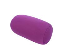 Cyrank Oreillers pour Le Cou, Oreiller de Perle Oreiller de Corps Flexible oreillers de Haricot Rond Rouleau Cervical Oreiller de traversin pour la Maison Voyage Sommeil, Coussin Rouleau (Violet)