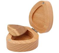 Cyrank Porte-Choix de Guitare, Porte-Porte-Guitare en Bois boîtier de Rangement de Plectrum Musical boîte de Rangement électrique Acoustique pour Musical