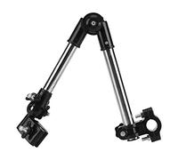 Cyrank Porte-Parapluie pour Chaise, Support de Parapluie Mains Libres Facile à Installer Supports de Montage de vélo Support de Montage de Parapluie Multifonctionnel(Le Noir)