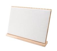 Cyrank Présentoir À Bijoux, 16 Fentes En Bois Pour Organiser Les Colliers Support Pour Colliers Présentoir À Bijoux De Table Pour La Maison Ou La Boutique Vendre Un Spectacle