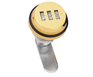 Cyrank Serrure à Came D'armoire Combinée, Serrure De Sécurité De Tiroir D'armoire Codée par Mot De Passe à 3 Chiffres pour Boîte Aux Lettres De Tiroir De Casier D'habillage(30mm-doré)