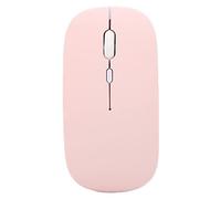 Cyrank Souris sans Fil, Souris sans Fil Bluetooth Mince Souris Mobile Portable Souris Optique sans Fil avec 3 Petites Souris Plates Réglables DPI pour Ordinateur Portable PC De Bureau(Rose)