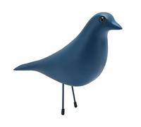 Cyrank Statue De Colombe de la Paix Bleue en Résine, Sculpture D'oiseau Moderne, Ornement De Bureau, Décoration Minimaliste pour étagère De Bibliothèque De Bureau
