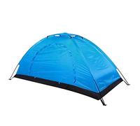 Cyrank Tente de Camping de randonnée, Tente de randonnée 1 Personne, Tente de Survie Tente de Cabine instantanée avec Conception d'aération avancée(Bleu)