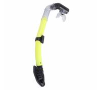 Cyrank Tuba Sec pour Adulte, Tuba De Snorkeling, Tube De Plongée avec Embout en Silicone Et Valve De Purge Tuba à Respiration Facile pour La Plongée Et L'apnée Mixte